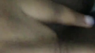 Mini plays with her pretty pussy waiting for daddy dick