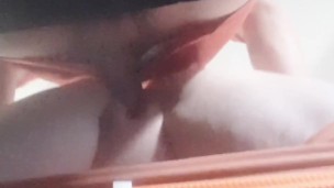 Super wet 🍑💦 raining down on underview cam🤤🤤