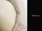 My friend’s ex was jerking off by my bedroom door! Sexy story with Carlycurvy! 