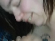 Daddy Puts The Belt Around My Neck While I Blow Him 16/16