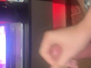 Fuck buddy watching tv