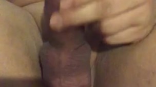 Jerking off and fingering my butt