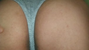パンツを食いこませた日本人男子大学生が無毛の肛門を広げて見せる
