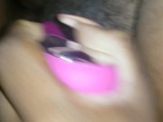 Fucking my BBW Girlfriend while she using her toy 11/16