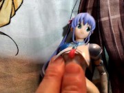 ジブリール美少女フィギュアにぶっかけ顔射【キモオタクの全裸オナニー】 - Screenshot 2 of 16 - Naked