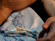 ジブリール美少女フィギュアにぶっかけ顔射【キモオタクの全裸オナニー】 - Screenshot 5 of 16 - オナニー