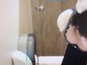 Girl masturbation public toilet 7/16