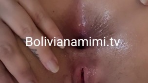 Mira como dejaron mi culo después de sacarle 2 veces la leche a mi macho