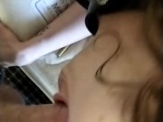 Certified Cum Guzzler Deepthroating Masters Cock 7/16