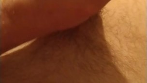 Stroking my cock