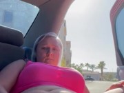 Public play in my car and got caught but finished anyway 7/16