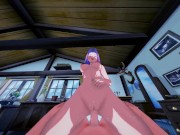 Sakura swallows your cum, then gets fucked from your POV - Naruto Hentai 12/16