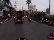 Asian teen girlfriend felt like giving her boyfriend a blowjob once they got home 1/16