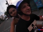 Asian teen girlfriend felt like giving her boyfriend a blowjob once they got home 4/16