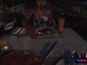 Asian teen girlfriend felt like giving her boyfriend a blowjob once they got home 7/16