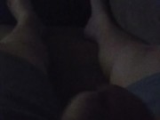 Dick exploded thinking about licking pussy