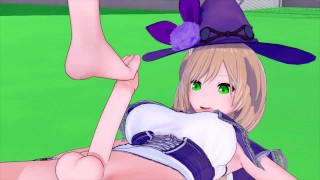 FUTA GENSHIN IMPACT LISA X LITTLE WITCH ACADEMIA URSULA CALLISTIS ...