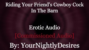 Bred By A Hardworking Cowboy [Light Femdom] [Lots of Kissing] [Impreg] (Erotic Audio for Women)