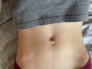 Belly button and medical gloves 16/16