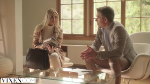 VIXEN Gorgeous Blonde Delilah seduces her longtime crush