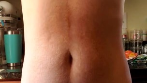 Hairy ginger jacking off