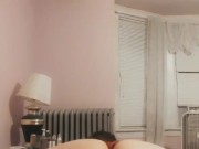 Shaking my ass in red panties!