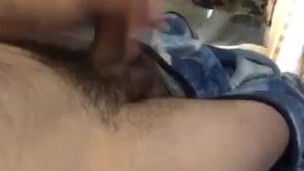 Waking up stroking morning cumshot