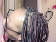 Sucking daddy's soul out of him until he cums all on my face  8/16