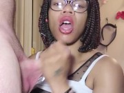 Sucking daddy's soul out of him until he cums all on my face  9/16