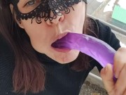 Возбужденная Lika Lax забралась на стройку и отдолбила себя во все дырки 15/16