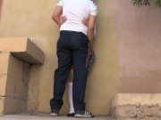 Role play, Schoolgirl runs away from school with a boy and they go to fuck 2/16