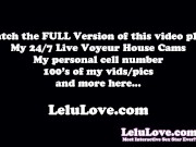 Live cam babe uses completely different toy for mind blowing orgasm & can only handle ONE before going back - Lelu Love 16/16