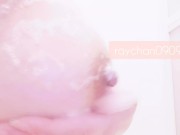 あわあわ乳首オナニー【横アングル】 14/16