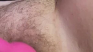 Pulsating pussy cums for the camera 