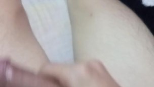 Masturbacion con leche caliente