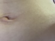 White cream on my navel 3/16