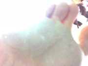 Your Italian giantess practices Karate in a cellar and crushes you under her dirty feet 14/16