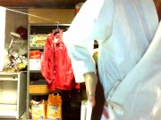 Your Italian giantess practices Karate in a cellar and crushes you under her dirty feet 3/16