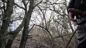Pissing Turns Out Masturbating PUBLIC
