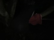 British Uni Student fucked hard by Huge cock in the woods (BIG CUMSHOT)  1/16