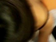 El novio de mi hermana me coge por la boca , se corre en mi boca y me dejó grabar 2/16