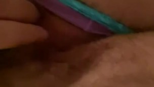 BBW Fingering My Tight Hairy Pussy