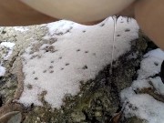 Winter piss compilation - Screenshot 13 of 16 - Bbw Milf