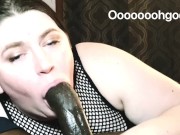 Thick girlfriend gives me amazing sloppy blowjob 3/16