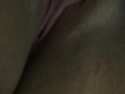 Teasing Tight Beautiful Pussy Before Bed