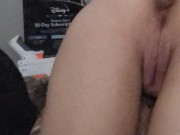 Her pussy swallowed my load 5/16