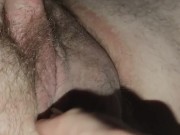 I spoiled his balls and then tortured his little cock with my Long nails *Close Up* 1/16