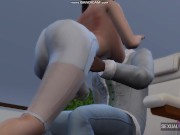 I Give My Boss a Foot Massage, We End Up Fucking Hard - Sexual Hot Animations 3/16