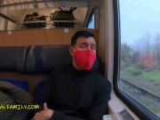 Super Horny Young Blonde Gets Double Teamed by 50-Year-Old & His Stepson 2/16