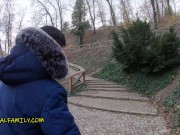 Super Horny Young Blonde Gets Double Teamed by 50-Year-Old & His Stepson 4/16